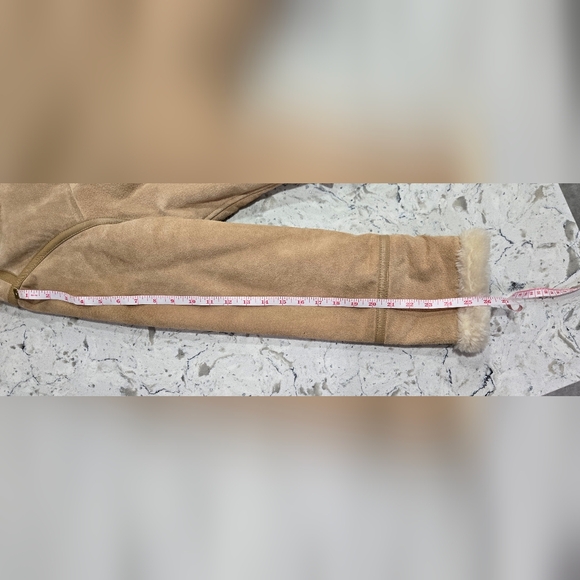 Shebang Suede Leather Jacket - Picture 13 of 14